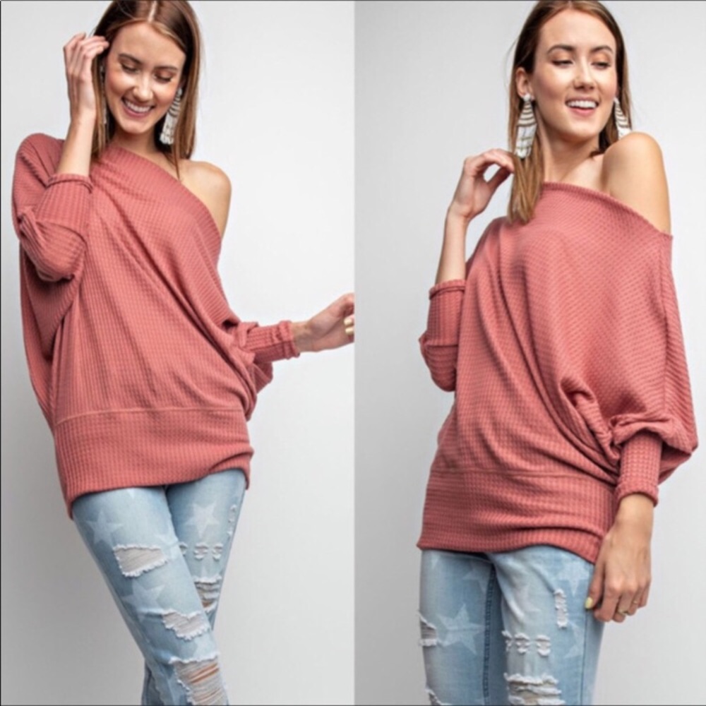 NWT Off the Shoulder Tunic size Large